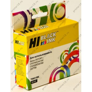 Картридж Hi-Black (HB-T0631) для Epson Stylus C67/87/CX3700/4100/4700, Bk