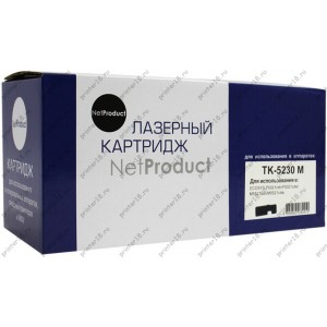 Тонер-картридж NetProduct (N-TK-5230M) для Kyocera P5021cdn/M5521cdn, M, 2,2K