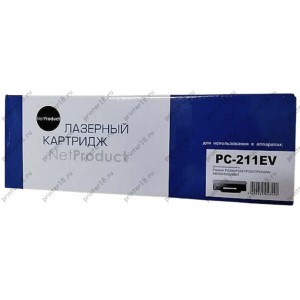 Картридж NetProduct (N-PC-211EV) для Pantum P2200/P2207/P2507/P2500W/M6500/6550/6607, 1,6К