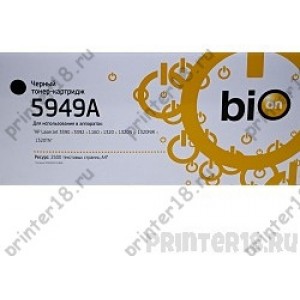 Картридж Bion Q5949A для HP LJ 1160/1320/3390/3392 (2500 стр)
