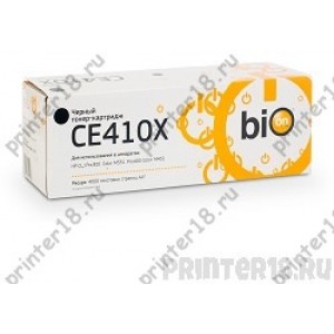 Картридж Bion CE410X для HP CLJ Pro300/Color M351/Pro400 /M451, Black, 4000 стр