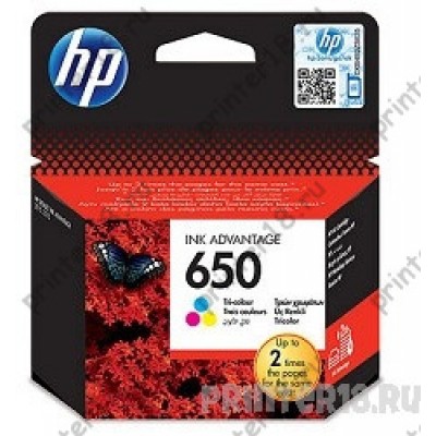 Картридж HP CZ102AE №650, Color DeskJet IA 2515/2516