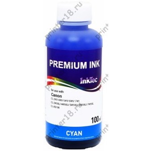 Чернила InkTec (C5041) для Canon CL-441/441CXL, C, 0,1 л