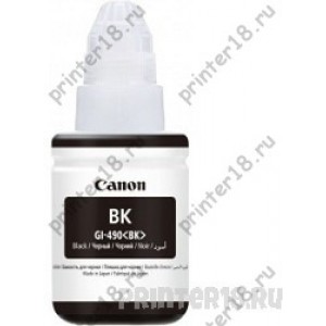 Чернила Canon 0663C001 GI-490 BK (black) 135 мл