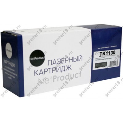 Тонер-картридж NetProduct (N-TK-1130) для Kyocera FS-1030MFP/DP/1130MFP, 3K