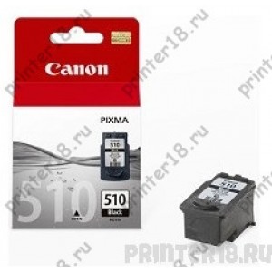 Картридж Canon PG-510Bk 2970B007 для Pixma MP240, 260, 480, MX320, 330, черный, 220стр