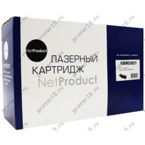 Тонер-картридж NetProduct (N-106R03621) для Xerox Phaser 3330/WC 3335/3345, 8,5K