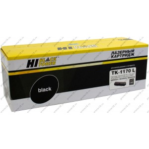 Тонер-картридж Hi-Black (HB-TK-1170) для Kyocera M2040dn/M2540dn, 12K, с чипом (увелич. ресурс)