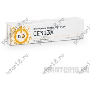 Картридж Bion CE313A для HP Color LaserJet CP1012 Pro/CP1025 /Canon LBP7010C/LBP7018C, пурпурный 1000 стр
