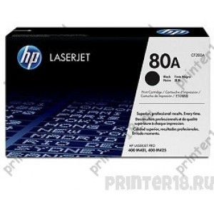 Картридж HP CF280A, Black LaserJet Pro 400 M401/M425 (2700стр)