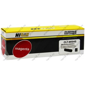 Картридж Hi-Black (HB-CLT-M504S) для Samsung CLP-415/470/475/CLX-4170/4195, M, 1,8K