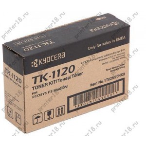 Картридж TK-1120 Kyocera FS-1060DN/1025MFP/1125MFP, 3К 1T02M70NX0