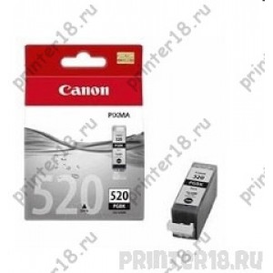 Картридж Canon PGI-520Bk 2932B004 для IP3600, IP4600, MP540, MP620, MP630, MP980, Черный, 330стр