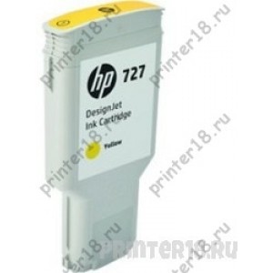 Картридж HP F9J78A №727, Yellow DJ T920/T1500/2500/930/1530/2530 (300ml)
