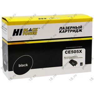 Картридж Hi-Black (HB-CE505X) для HP LJ P2055/P2050/Canon №719H, 6,5K