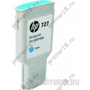 Картридж HP F9J76A №727, Cyan DJ T920/T1500/2500/930/1530/2530 (300ml)