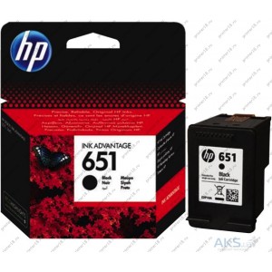 Картридж 651 для HP DJ 5645, 0,6К C2P10AE, BK