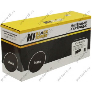 Тонер-картридж Hi-Black (HB-CLT-K407S) для Samsung CLP-320/320n/325/CLX-3185, Bk, 1,5K