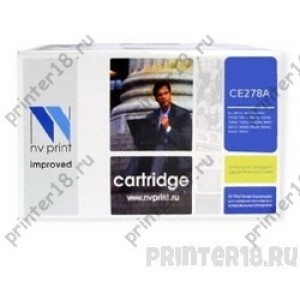 Картридж NVPrint CE278A для LaserJet P1566/P1606w, чёрный, 2100 стр
