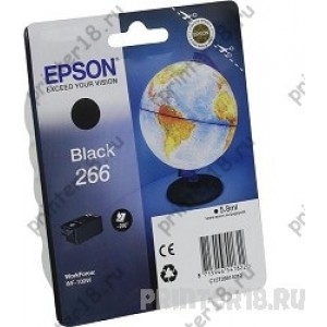 Картридж Epson C13T26614010 черный для WF-100 (cons ink)