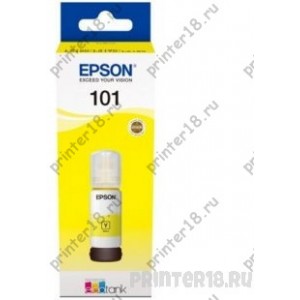 Epson C13T03V44A Контейнер с желтыми чернилами для L4150/L4160/L6160/L6170/L6190, 70 мл. (cons ink)