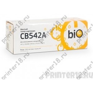 Картридж Bion CB542A для HP CLJ CM1300/CM1312/CP1210/CP1215/CP1525/CM1415 Y, 1500 страниц