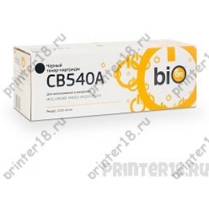 Картридж Bion CB540A для HP CLJ CM1300/CM1312/CP1210/CP1215/CP1525/CM1415 Bk 2200 страниц с чипом