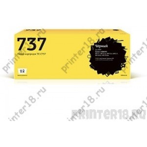 Картридж T2 Cartridge 737 (TC-C737) для Canon i-SENSYS MF211/212w/216n/217w/226dn/229dw (2400 стр) с чипом