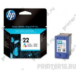 Картридж HP C9352AE №22, Color PSC1410, DJ 3920/3940 (5ml)