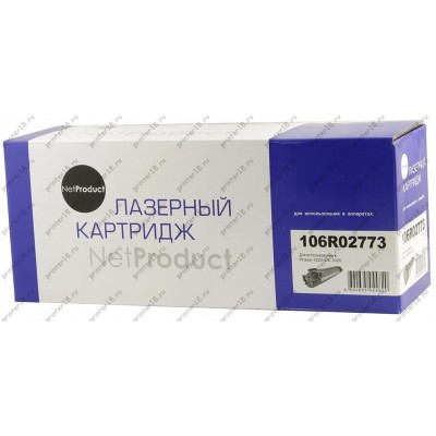 Картридж NetProduct (N-106R02773/106R03048) для Xerox Phaser 3020/WC 3025, 1,5K (новая прошивка)