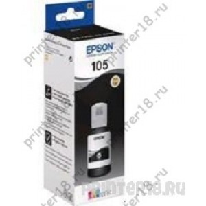 Epson C13T00Q140 Контейнер с черными пигментными чернилами для L7160/7180, 140 мл