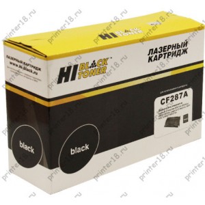 Картридж Hi-Black (HB-CF287A) для HP LJ M506dn/M506x/M527dn/M527f/M527c, 9K