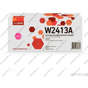 Картридж Easyprint W2413A 216A для HP Color LaserJet Pro M182n/M183fw (850 стр) пурпурный, Без Чипа