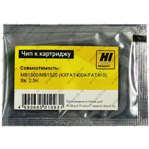 Чип Hi-Black к картриджу Panasonic MB1500/MB1520 (KX-FAT400A/FAT410) Bk, 2,5K