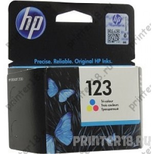 Картридж HP F6V16AE №123, color DJ 2130 (100стр)