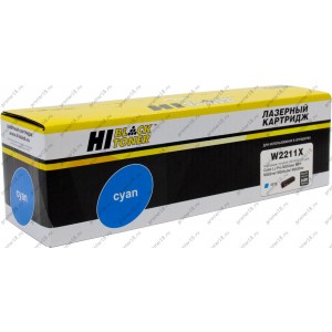Картридж Hi-Black (HB-W2211X) для HP CLJ Pro M255dw/MFP M282nw/M283fdn, C, 2,45K, без чипа