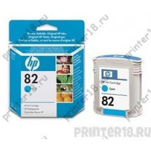 Картридж HP C4911A №82, Cyan DesignJet 500/800 (69 ml)