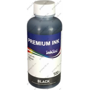 Чернила InkTec (E0017) для Epson L800/L1800 (T6731/ T6741) Bk, 0,1 л