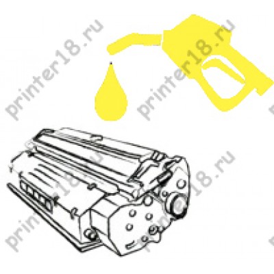 Заправка цветного лазерного картриджа Samsung CLT-Y406S (Желтый) (без замены чипа)